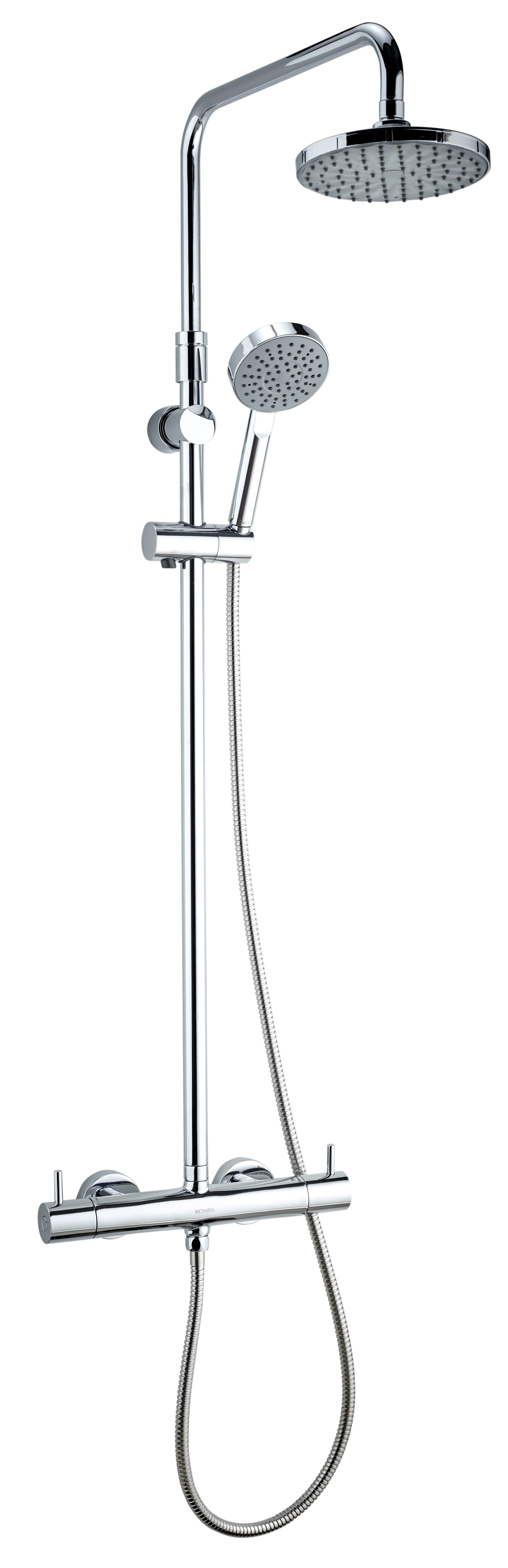 Vision Cool Touch Bar Shower with Diverter to fixed head & Handset